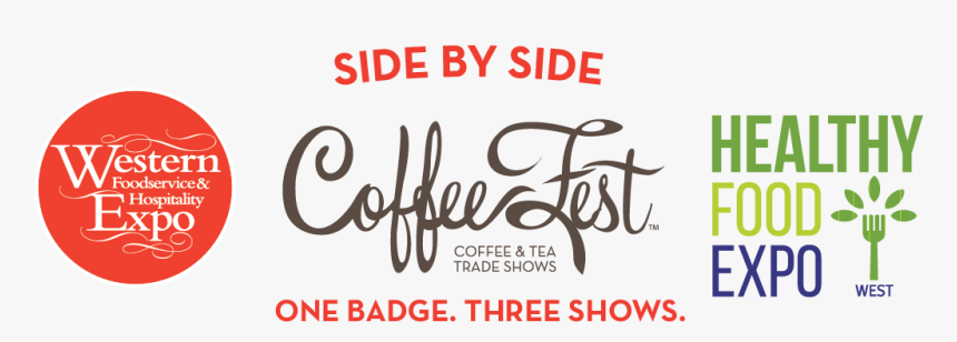 Three Logos Western Foodservice - Coffee Fest Los Angeles 2019, HD Png Download