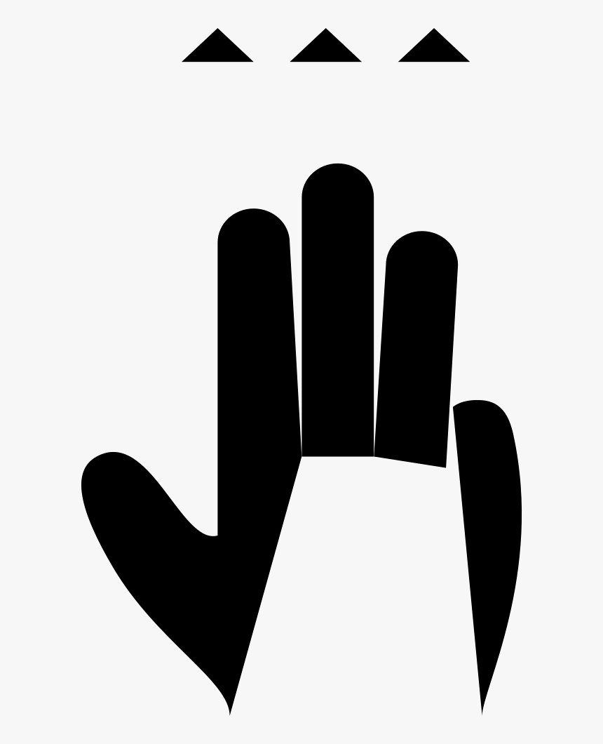 Gesture F Tap Up - Illustration, HD Png Download