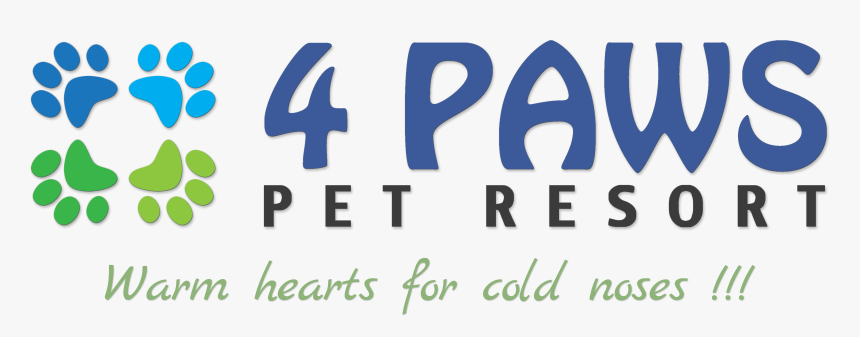 4 Paws Pet Resort - Electric Blue, HD Png Download