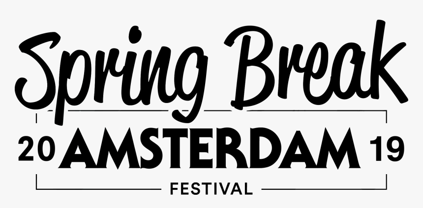 Spring Break Amsterdam Line Up 2018 , Png Download - Festival Amsterdam Spring Break 2020, Transparent Png