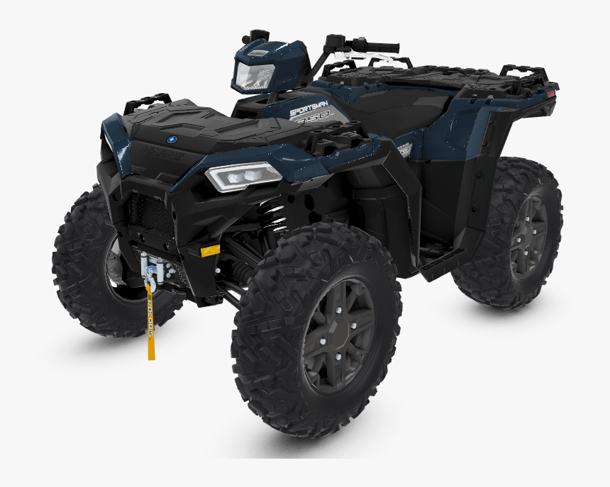 2020 Sportsman® 850 Premium Steel Blue Trail Edition - All-terrain Vehicle, HD Png Download