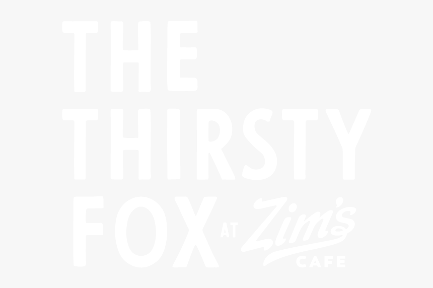 Thirsty Fox Logo White 3 - Delbecq Trio The Sixth Jump, HD Png Download