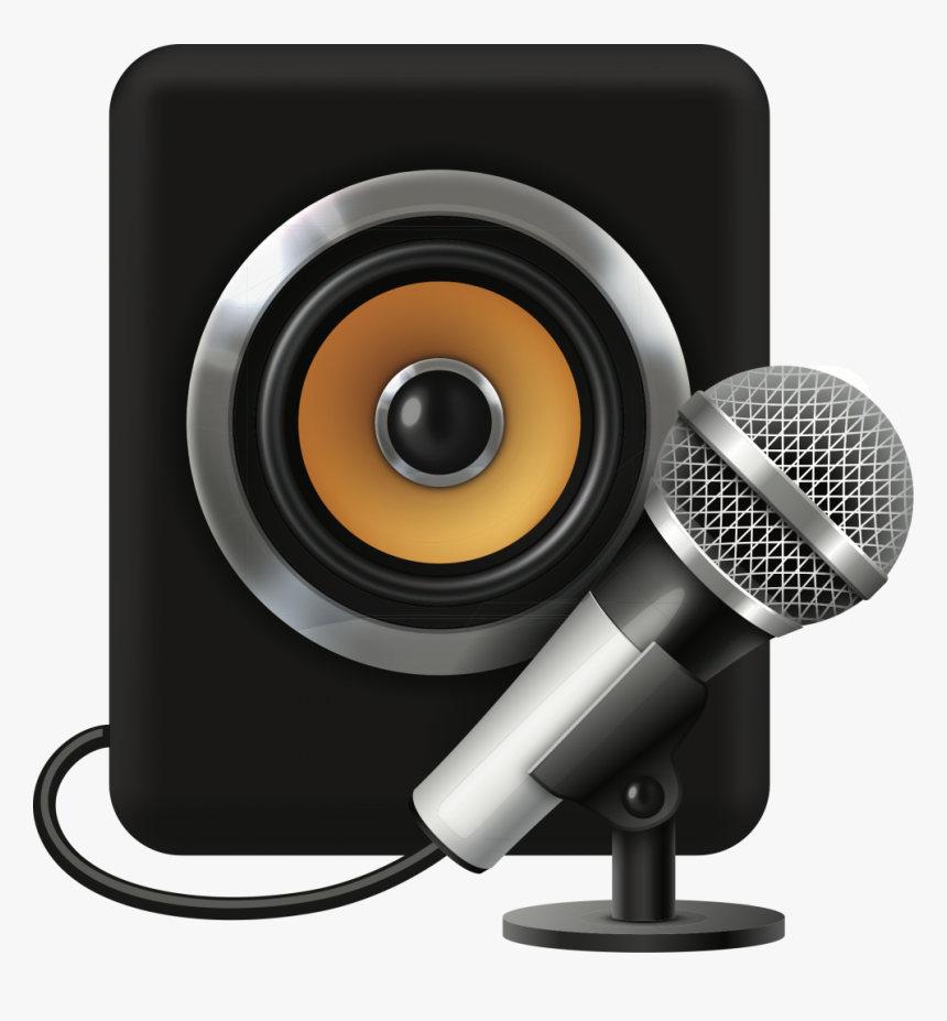 Microphone Haut Parleur Ordinateur, HD Png Download