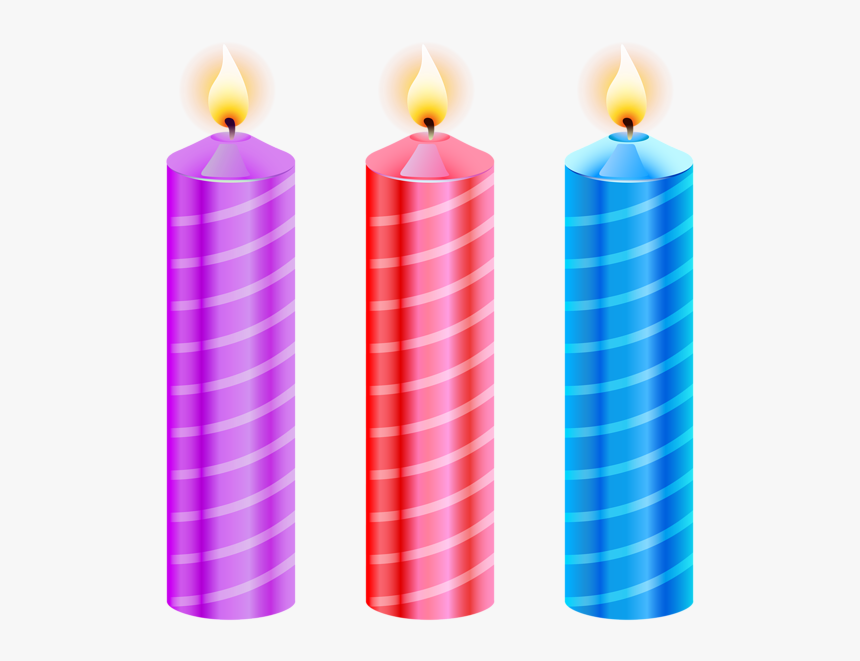 Birthday Candles Hd Png - Birthday Candles Png Hd, Transparent Png