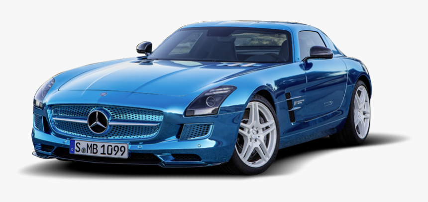 Car Background Amg Mercedes Transparent - Mercedes Sport Car Png, Png Download