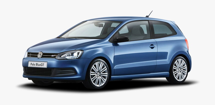 Volkswagen Car Background Transparent - Vw Polo Blue Gt, HD Png Download