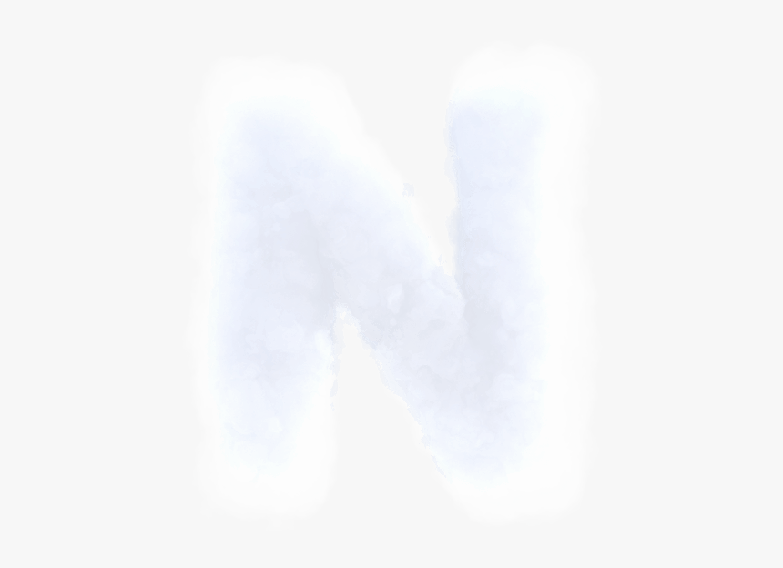 White Cloud Font - Letter White Cloud Font, HD Png Download