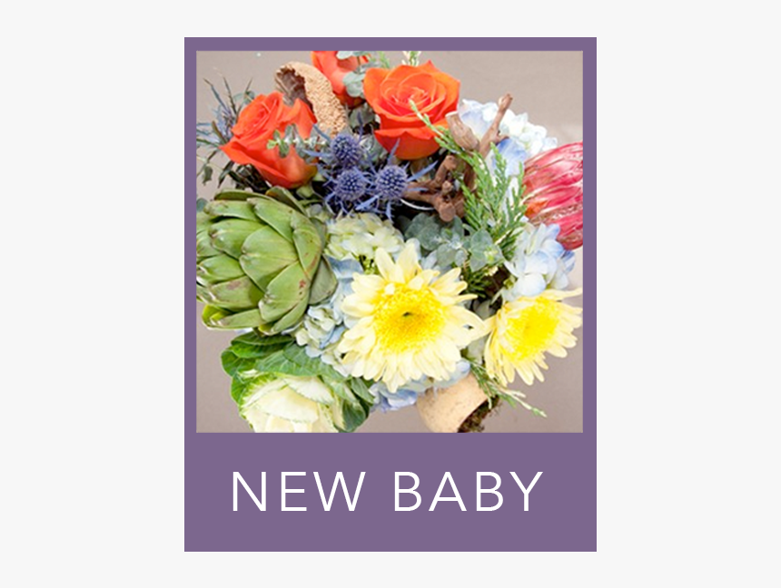 New Baby Flowers - Bouquet, HD Png Download