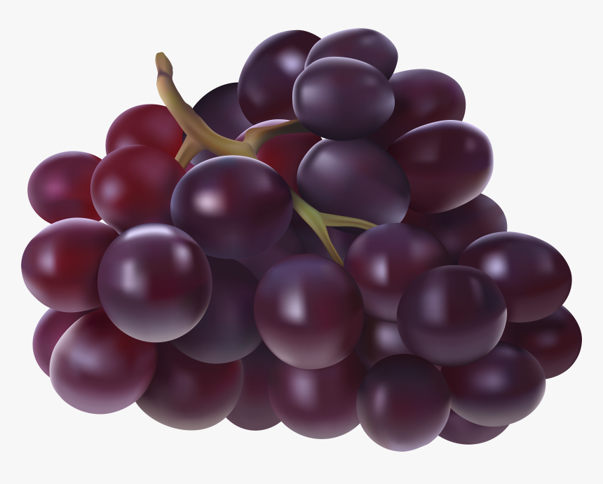 Juice Grape Fruit Clip Art - Grapes Fruit Clip Arts, HD Png Download