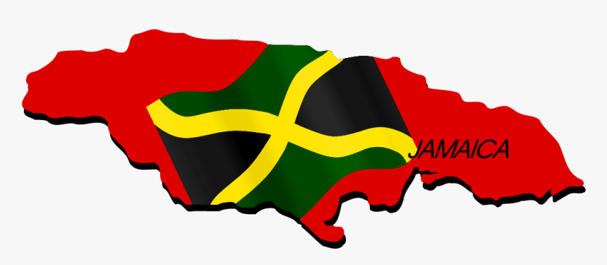 Clip Art Map Of Jamaica , Png Download - Jamaica Map Clipart, Transparent Png