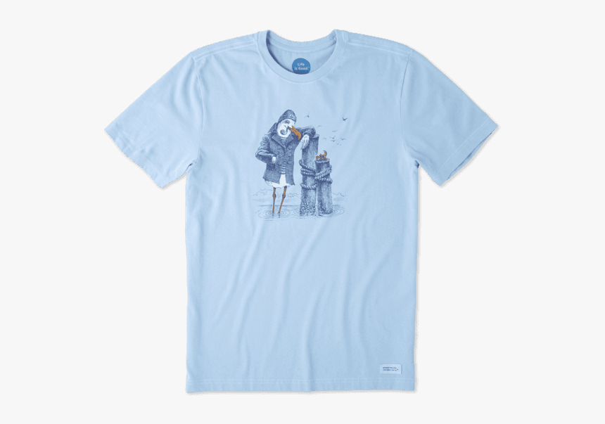 Men S Salty Bird Crusher Tee - Holding Hands, HD Png Download