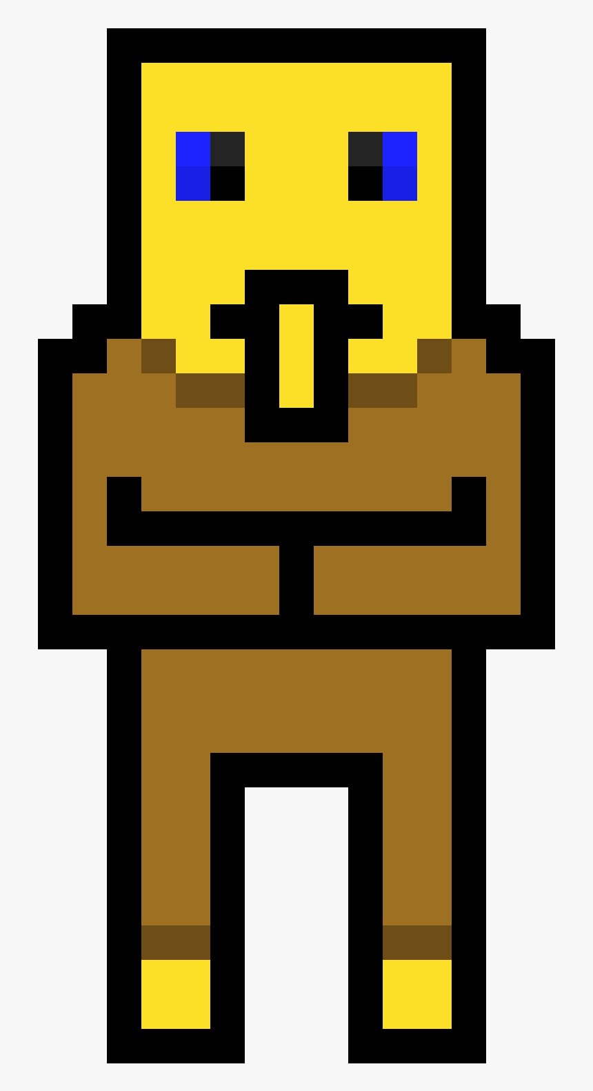 Villager Pixel Art, HD Png Download