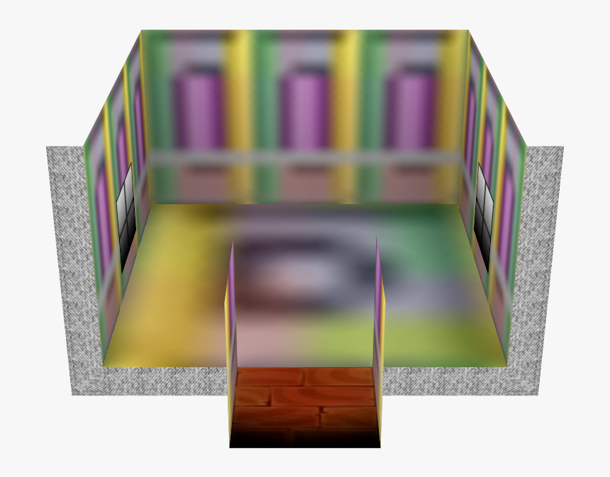 Download Zip Archive - Animal Crossing Gamecube House Interior, HD Png