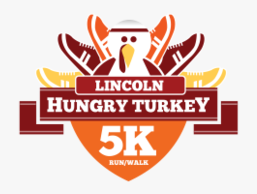 Lincoln Hungry Turkey 5k - Turkey Trot Stl, HD Png Download