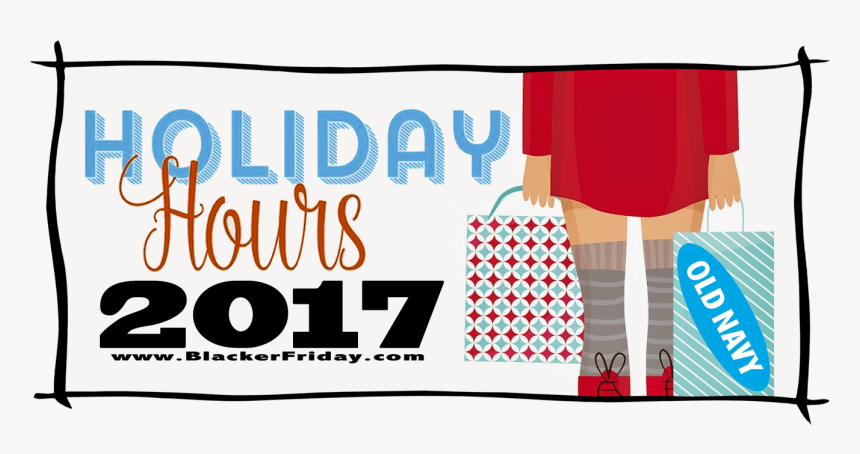 Old Navy Christmas Eve Hours - Old Navy, HD Png Download