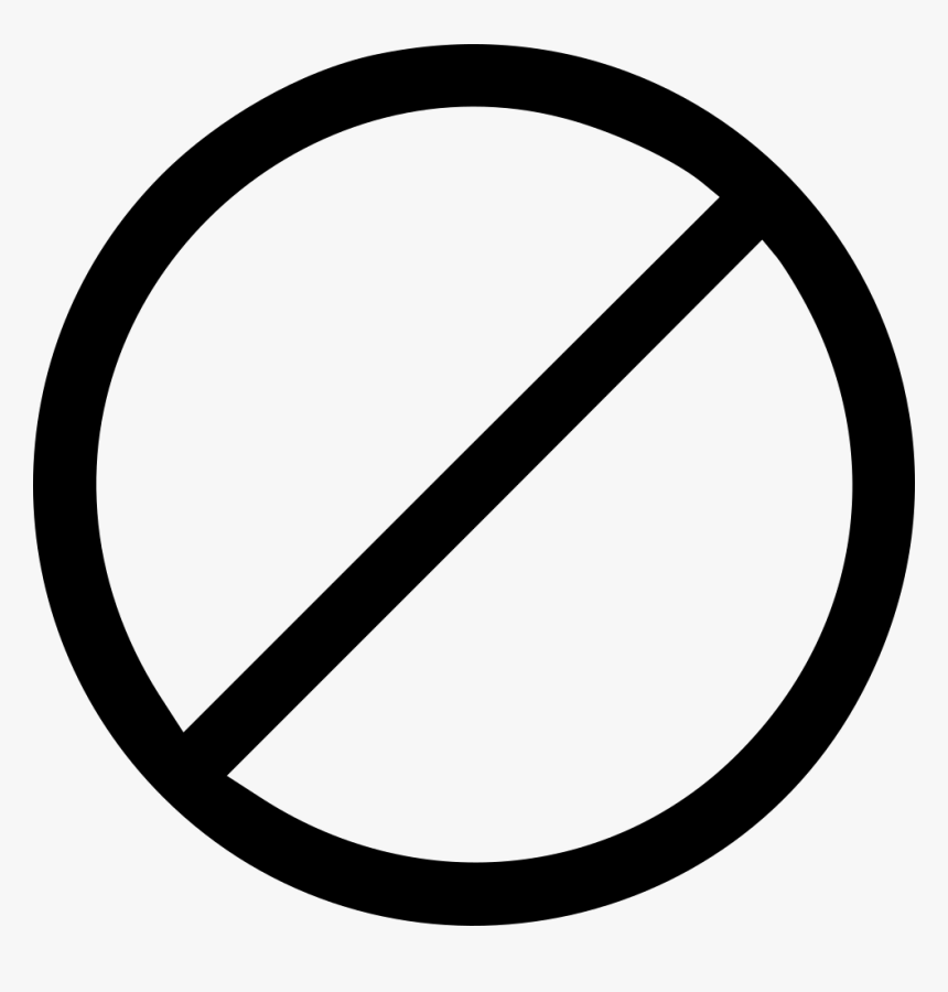 Cancel - Don T Pollute Sign, HD Png Download