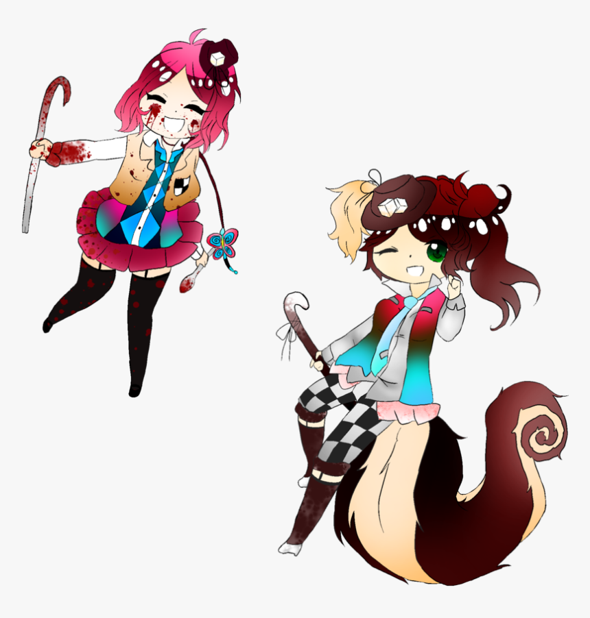 Queen Of Hearts & Mad Hatter - Illustration, HD Png Download