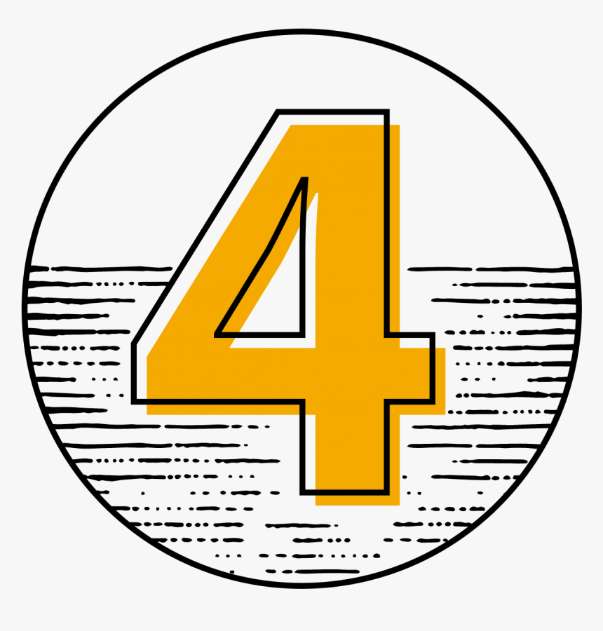 Reviews-04 - 4 5 On A Pie Chart, HD Png Download