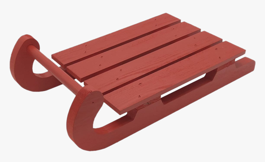 Christmas Sled Png Free Download - Toboggan, Transparent Png