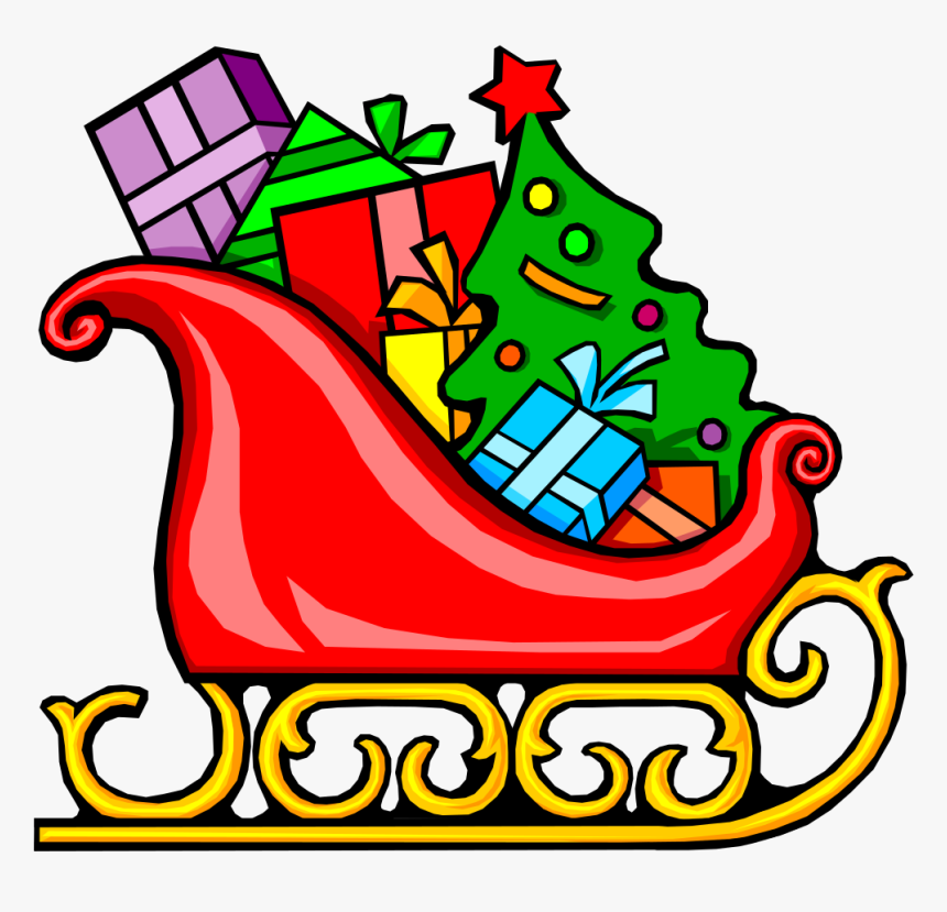 Sleigh Clipart, HD Png Download