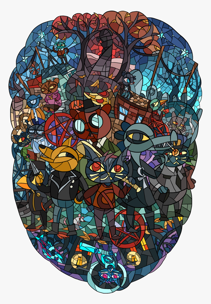 Night In The Woods Characters Art, HD Png Download