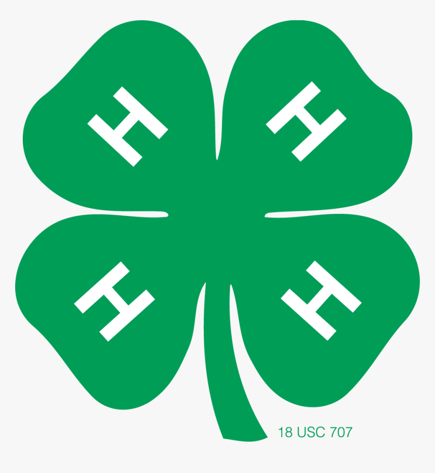 4-h - 4h Clover, HD Png Download