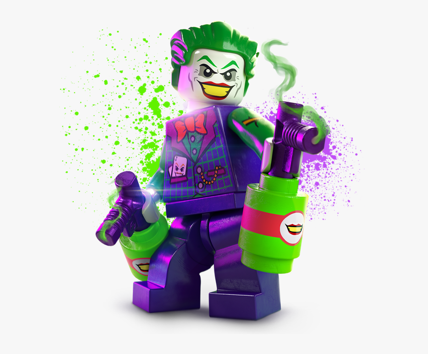 Joker Lego Dc Super Villains, HD Png Download