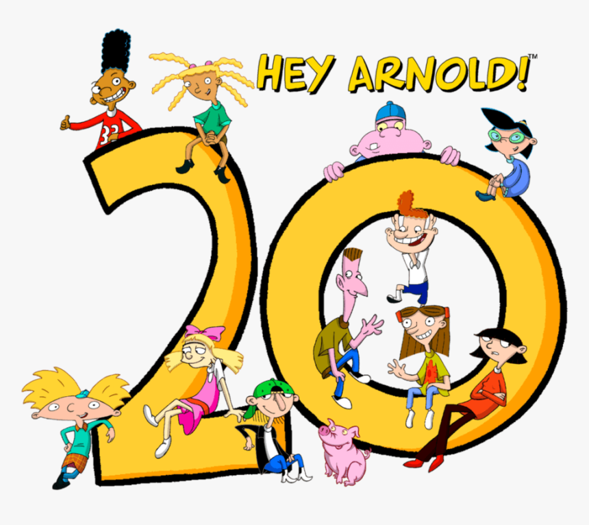 Hey Arnold 20th Anniversary, HD Png Download
