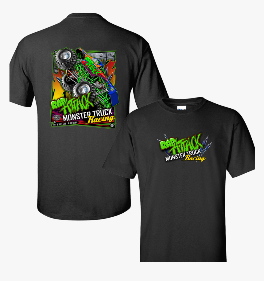 Rap Attack Monster Truck T Shirt, HD Png Download
