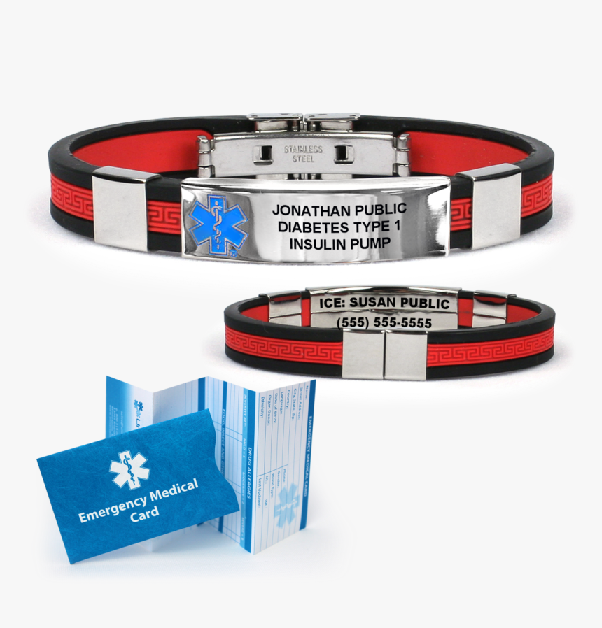 Personalized Medic Alert Bracelet, HD Png Download