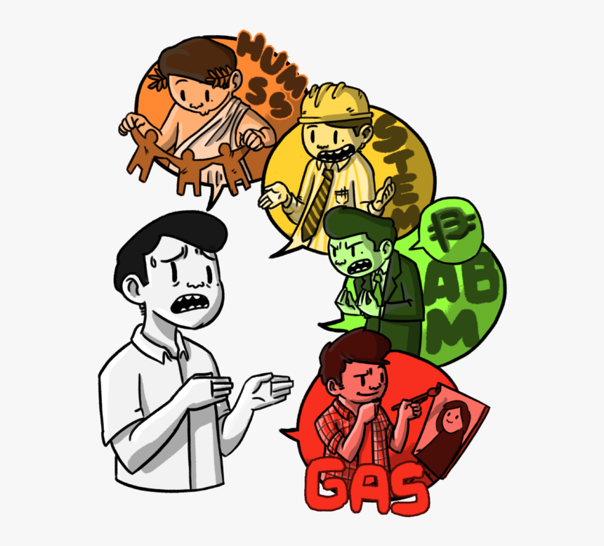 Transparent Talking With Friends Clipart - Choosing A Strand In Senior High School, HD Png Download