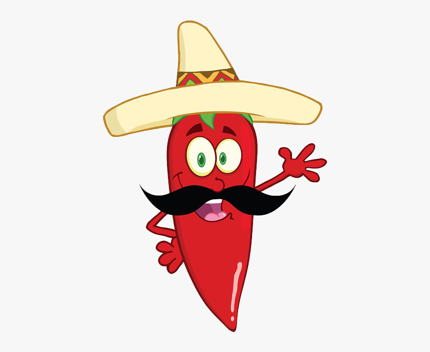 Chili Pepper With Sombrero, HD Png Download