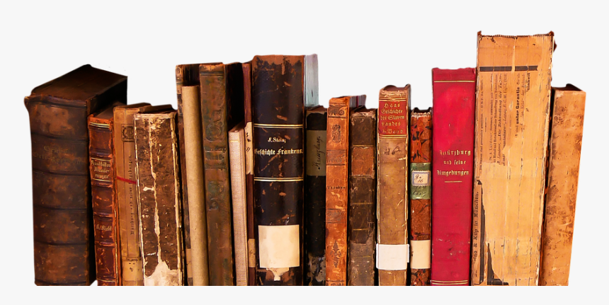 Row Books No Background, HD Png Download