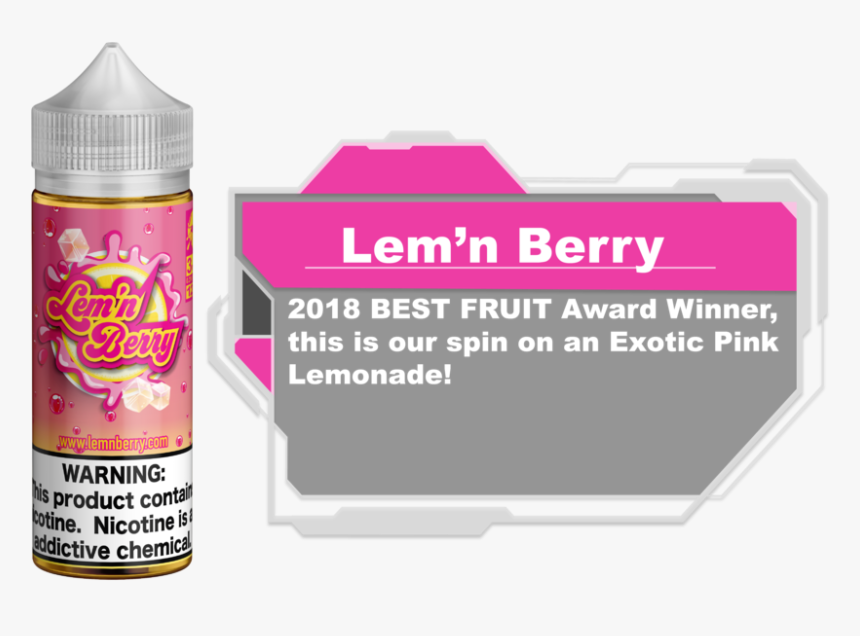 L Lemnberry 01 - Bottle, HD Png Download