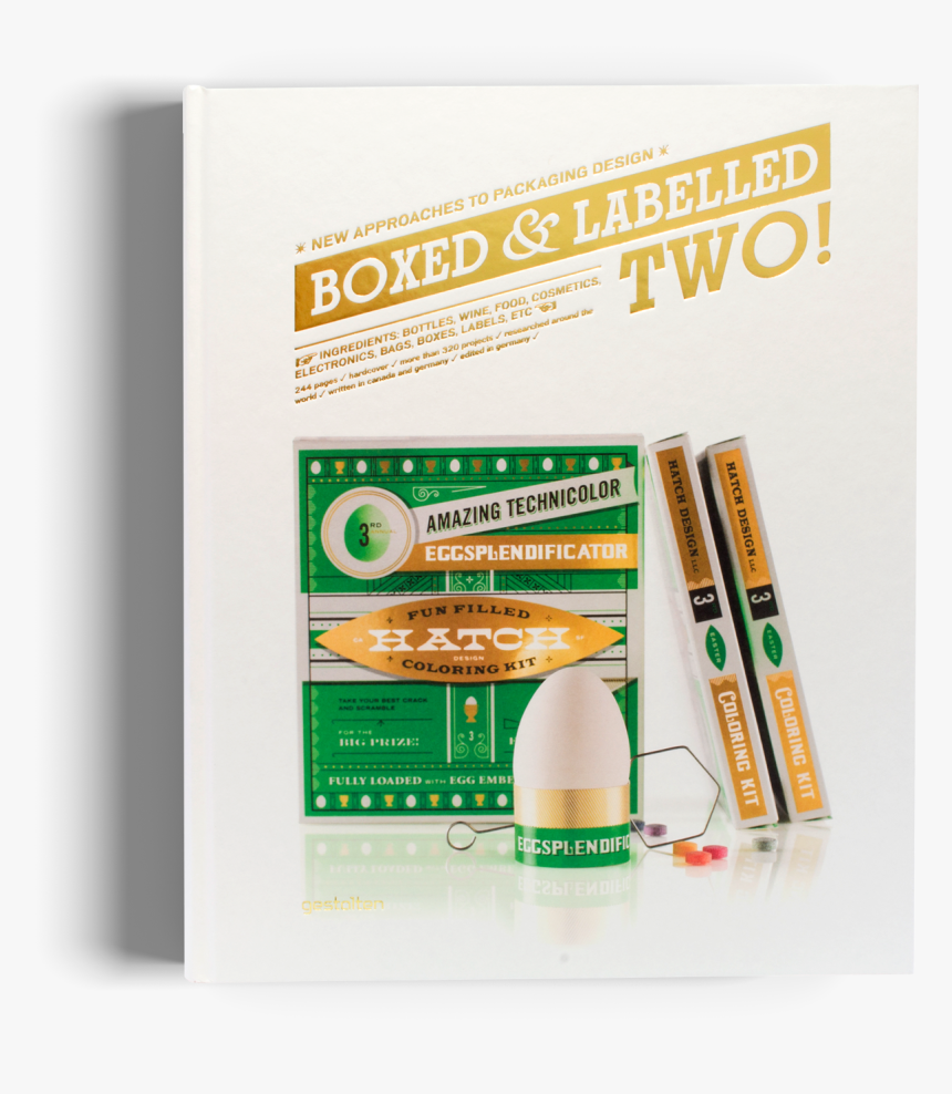 Boxed And Labelled Two Package Design Gestalten Book - Packaging And Labeling, HD Png Download