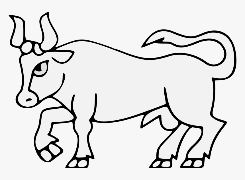 Bull Passant Clipart , Png Download, Transparent Png
