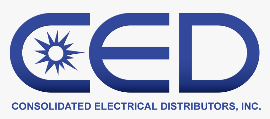 Ced Logo Final - Consolidated Electrical Distributors, HD Png Download