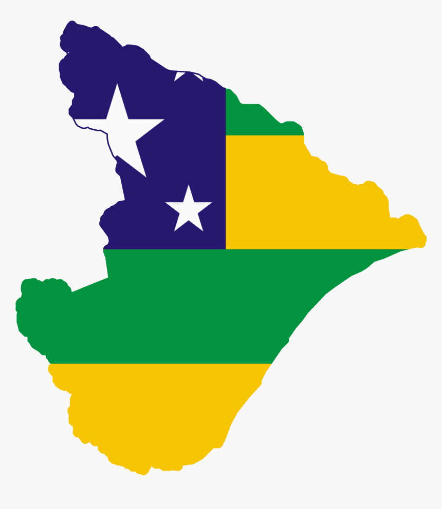 Flag Map Of Sergipe - Sergipe Png, Transparent Png