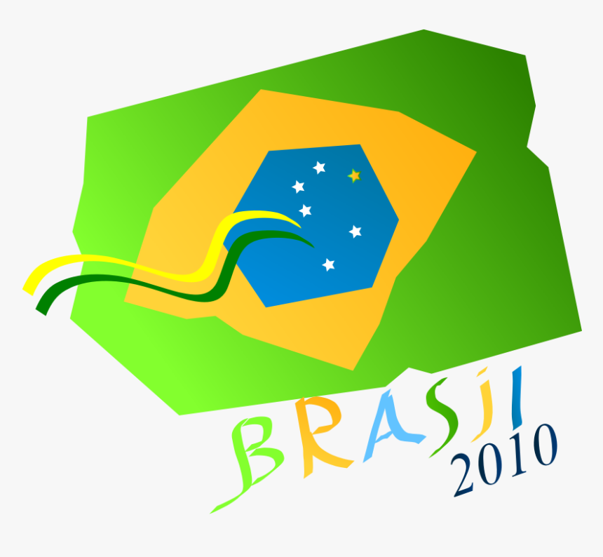 Brasil Na Copa 2010 Svg Vector File, Vector Clip Art - Vector Graphics, HD Png Download