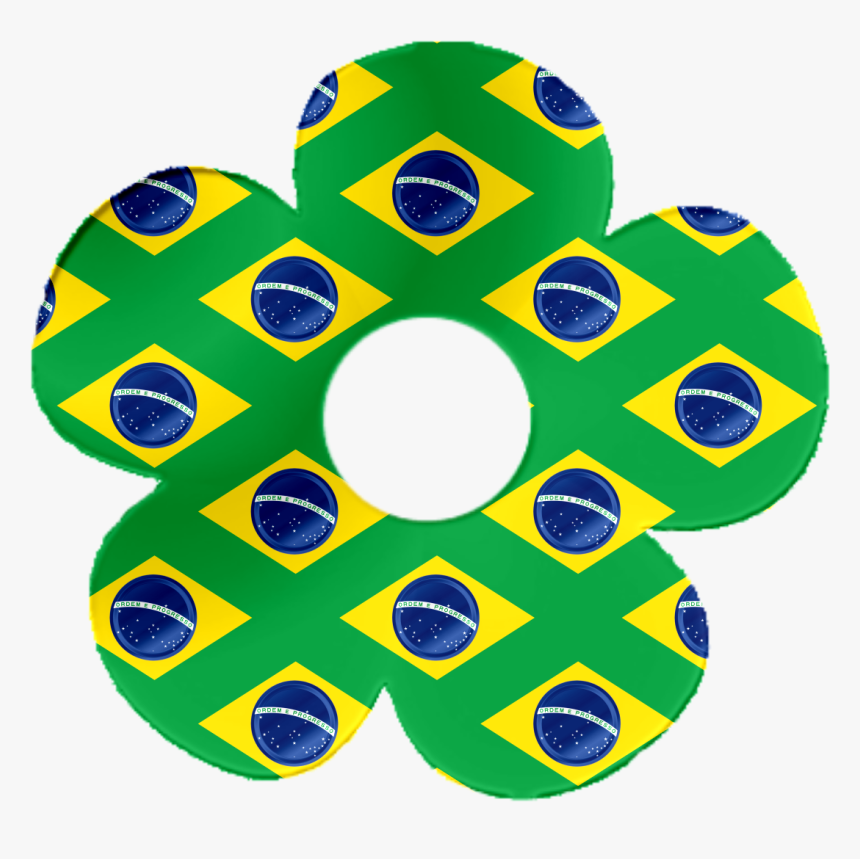 Textura Da Bandeira Do Brasil , Png Download - Brazil Flag, Transparent Png