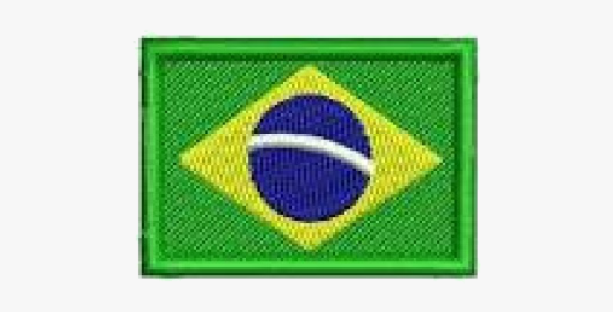 Bandeira Brasil 6x4cm - 10 Top Level Domains, HD Png Download
