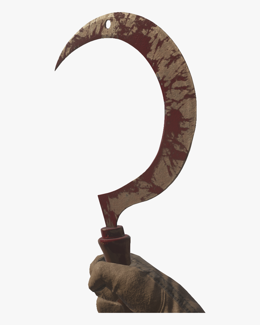 Sickle Bloody Mwr - Carving, HD Png Download