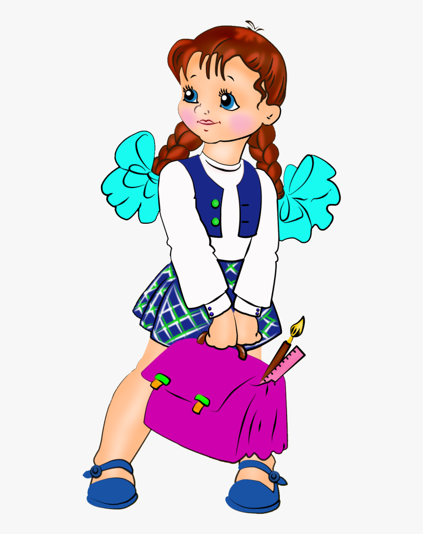 Escola Formatura Clipart Pinterest - Ученица Пнг, HD Png Download
