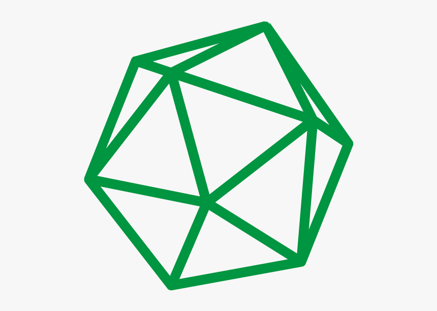 D20 On White Background, HD Png Download