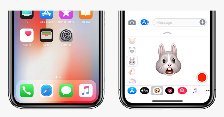 Iphone X Tab Bar - Iphone X, HD Png Download