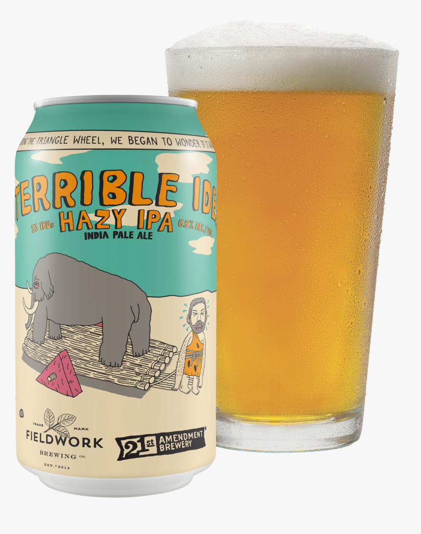 Image Of 21st Amendment & Fieldwork Release Hazy Ipa - Wheat Beer, HD Png Download