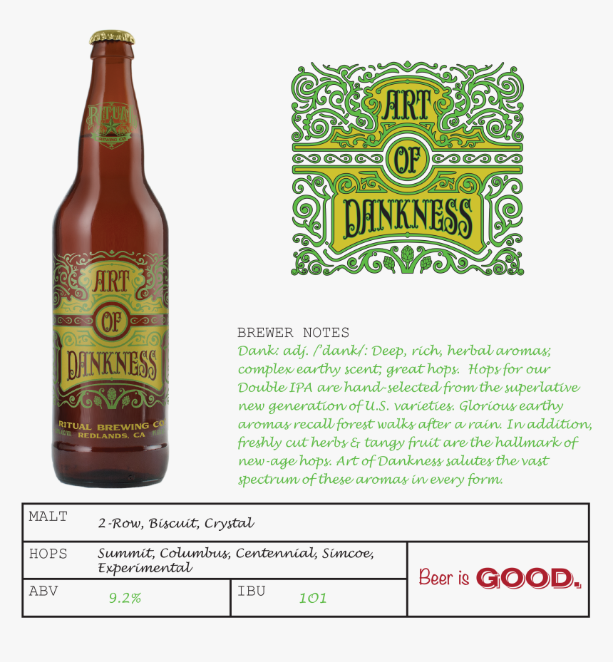 Beer Bottle, HD Png Download