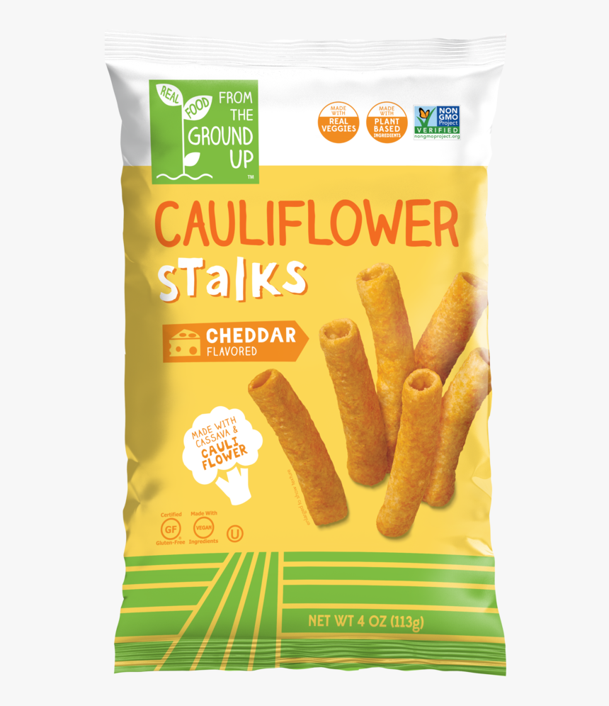 From The Ground Up Cheddar Cauliflower Stalks - Ground Up Cauliflower Stalks, HD Png Download