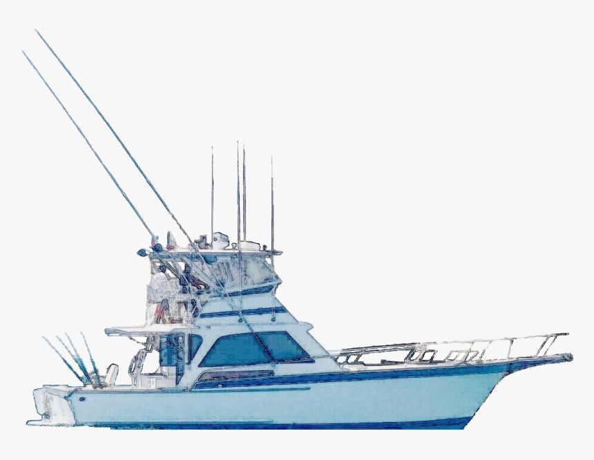 Fishing Boats , Png Download - Yacht, Transparent Png