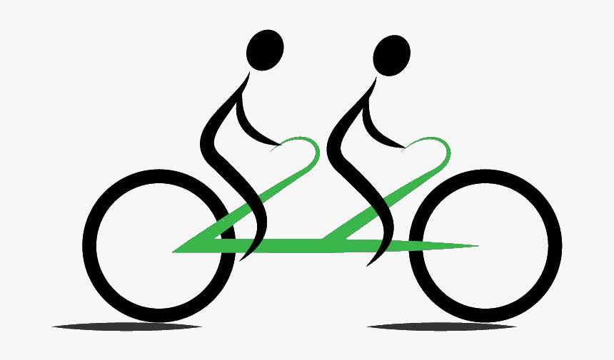 Intandemlogotransparent - Tandem Bike, HD Png Download